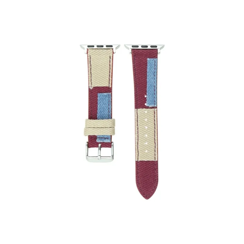 CHRROTA Watch Band Apple Compatibility Canvas Material-3