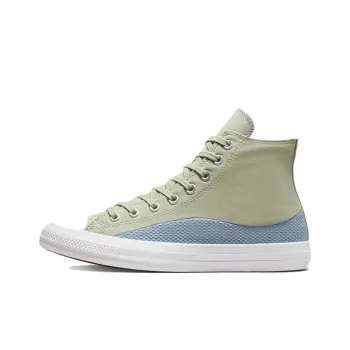 Converse CHUCK TAYLOR Anti Slip Wear Resistant High Top Canvas Shoes Men's Light Green