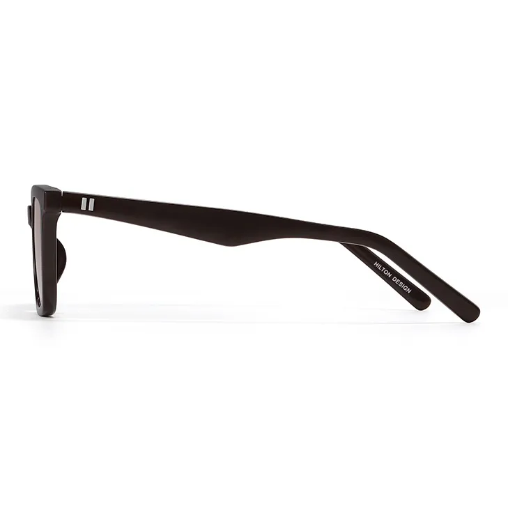BERTHA Plate Frame Square Sunglasses Unisex-2