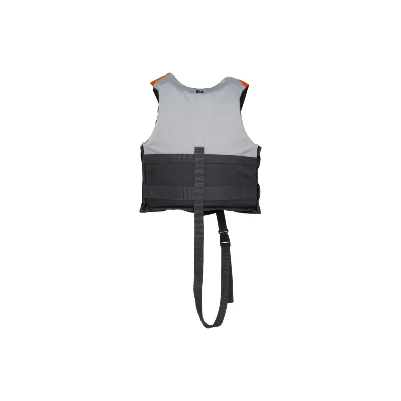 DECATHLON Tank Top Unisex Carbon Gray/Orange Red-1