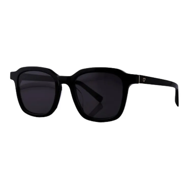 LAPIZ SENSIBLE. Biodegradable Acetate Square Sunglasses Unisex Black-0