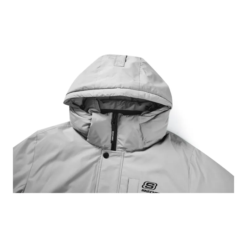 Skechers Sports Life Collection Down Jacket Men's Moonball Gray-2