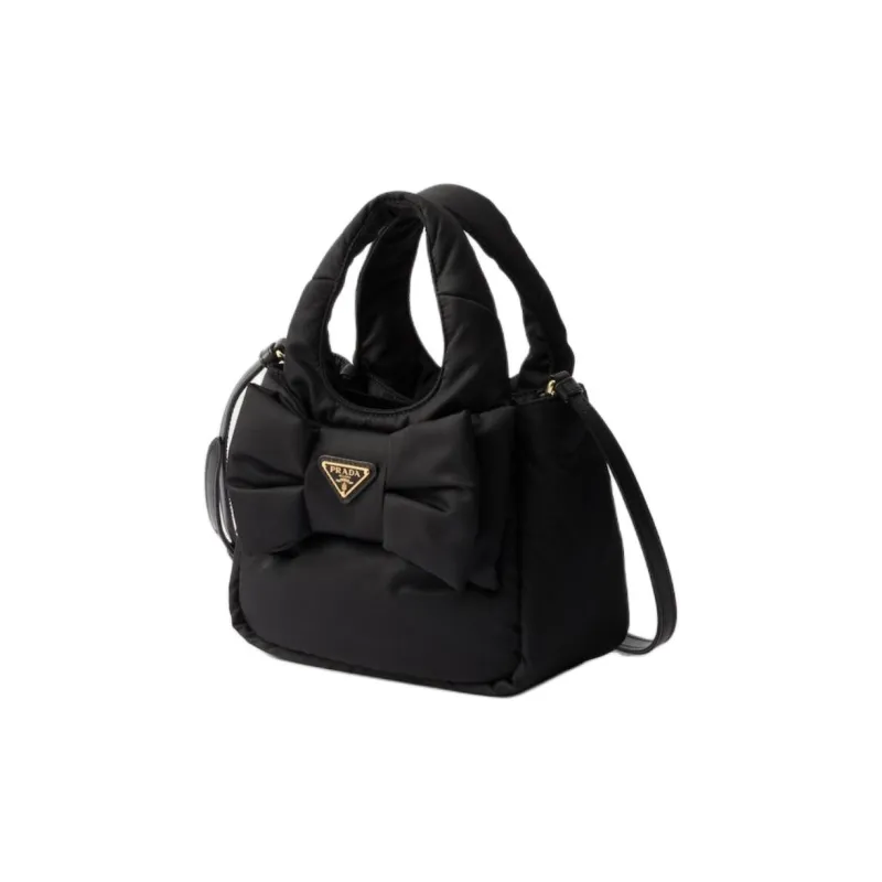 PRADA Re Nylon Fabric Shoulder Bag, Crossbody Bag, Handbag Mini Women's Black-1