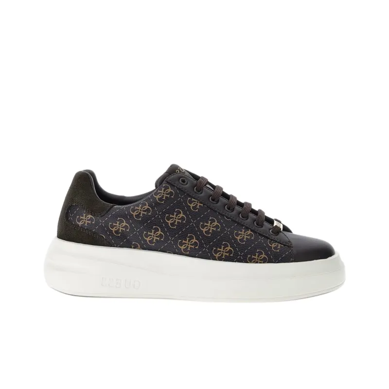 GUESS Elba 4G Low-Top Casual Shoes Men's Black-1