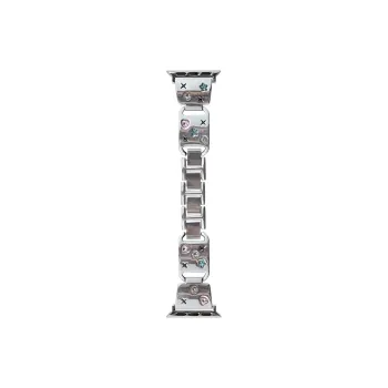 CHRROTA Watch Band Compatible With All Devices 46mm Metal