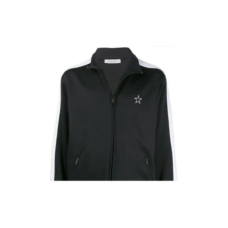 Valentino Jackets Coats Men's Black-4