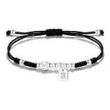 JiXiang Rope Bracelet[Black Cord]