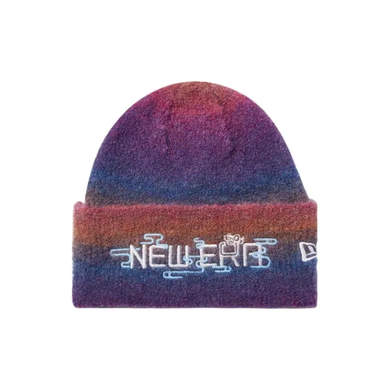 New Era Acrylic Beanies Unisex Fuchsia-0
