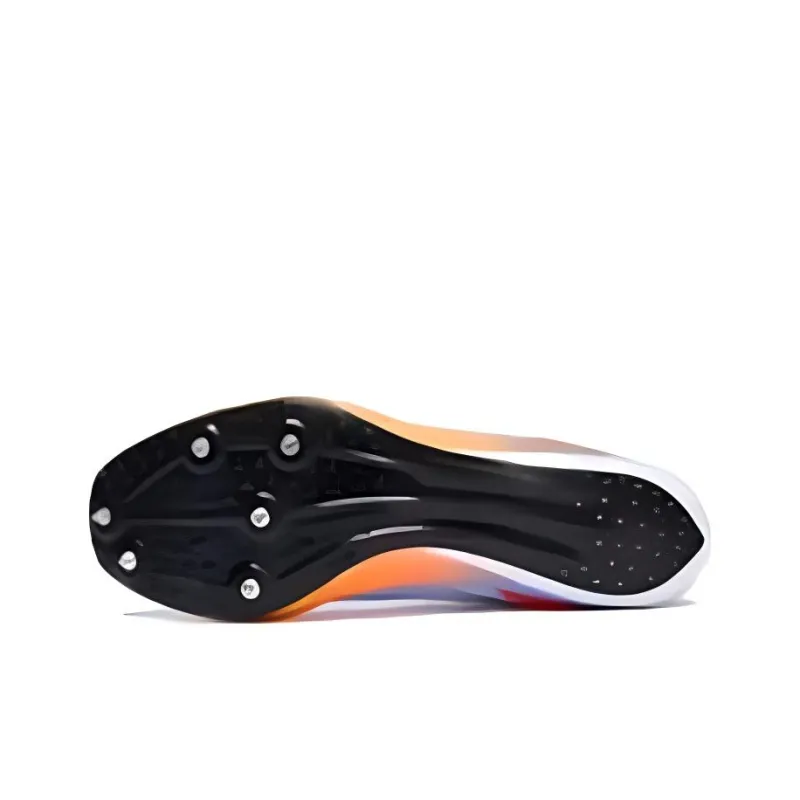 HEALTH Cushioning Slip Resistant Low Top Sprint Running Shoes Unisex Blue Orange-3