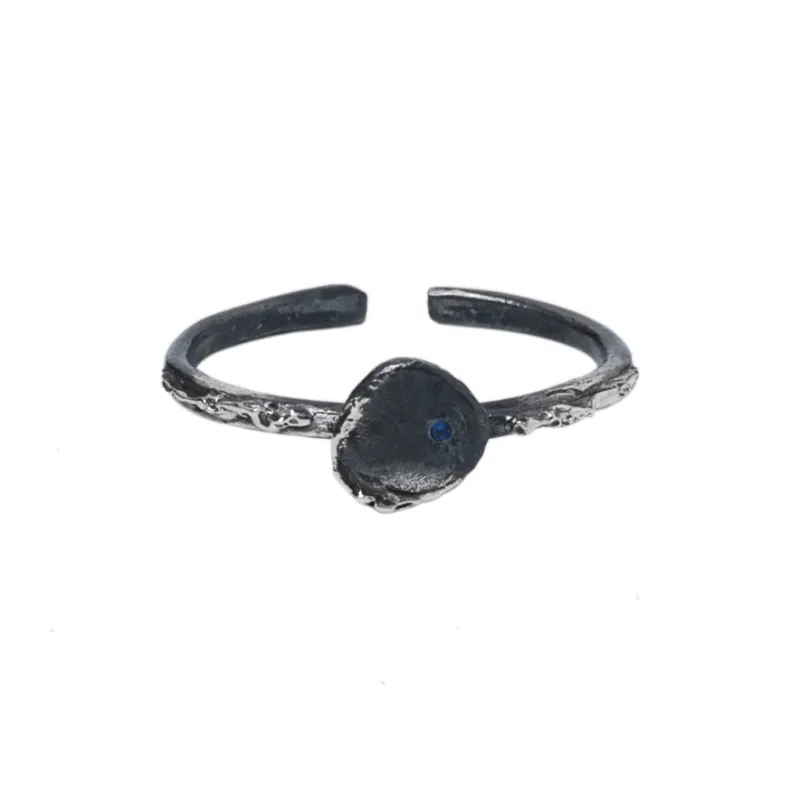 M.Wong 925 Sterling Silver Star Dot Ring Women's-3