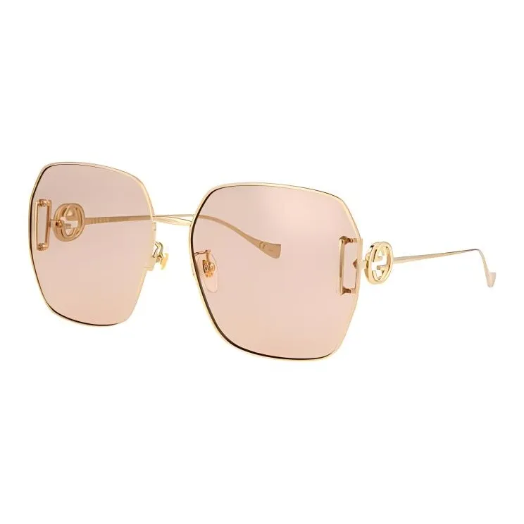 GUCCI Sunglasses Women's Gold-0
