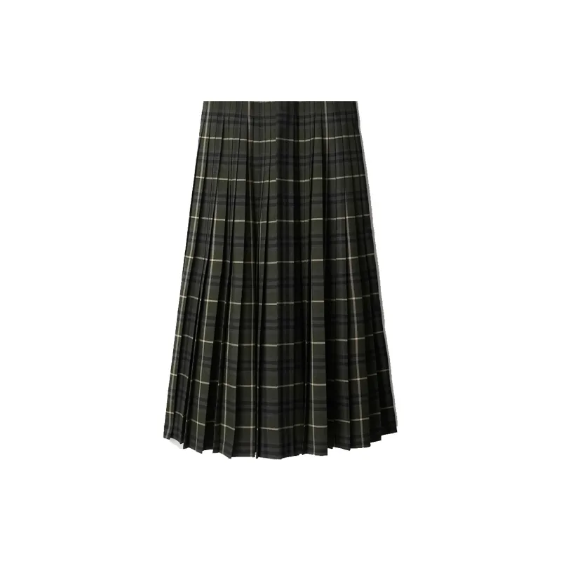 Burberry Cf Knitted Long Skirt 'Marsh'-4