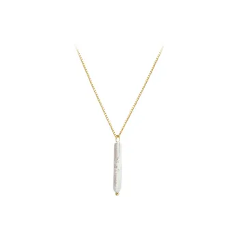 NATURALLYJOJO S925 Silver Necklaces Women's Gold