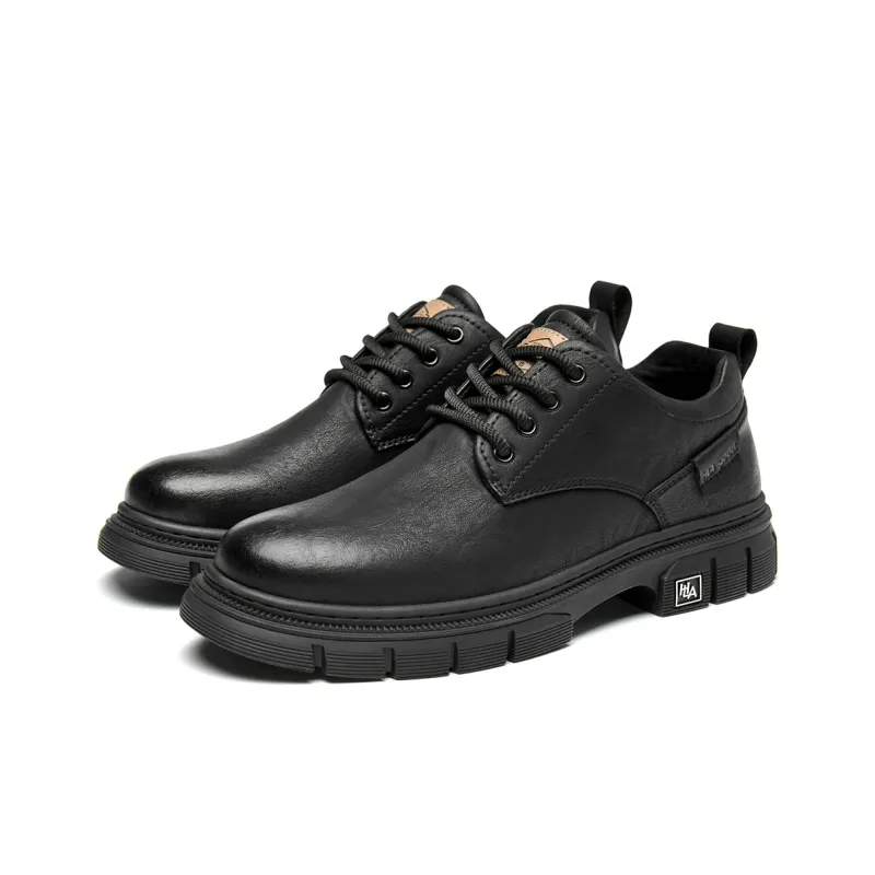 HLA Work Boots Men Low Top Black-1