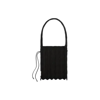 AOC Recycled Polyester Handbag Medium Size Women's Black