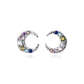 UX S925 Silver Stud Earrings Women's