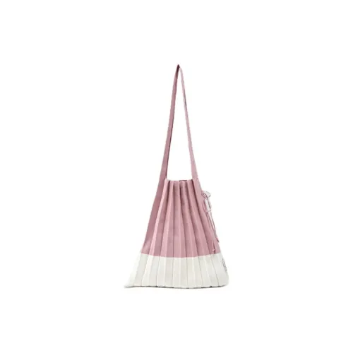 JOSEPH&STACEY Recycled Polyester One Shoulder Handbags Women's Pink & White