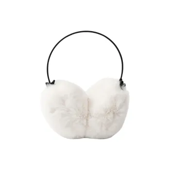 ZARA Polyester Earmuffs Women's Beige
