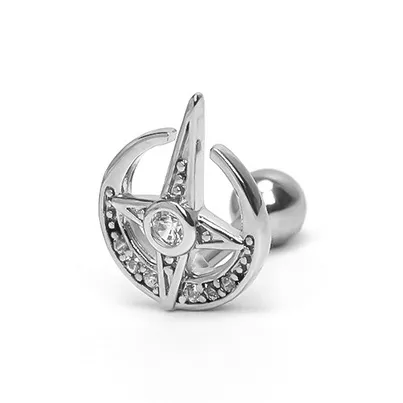 LuluCanaan Titanium Steel Stud Earrings Unisex-3