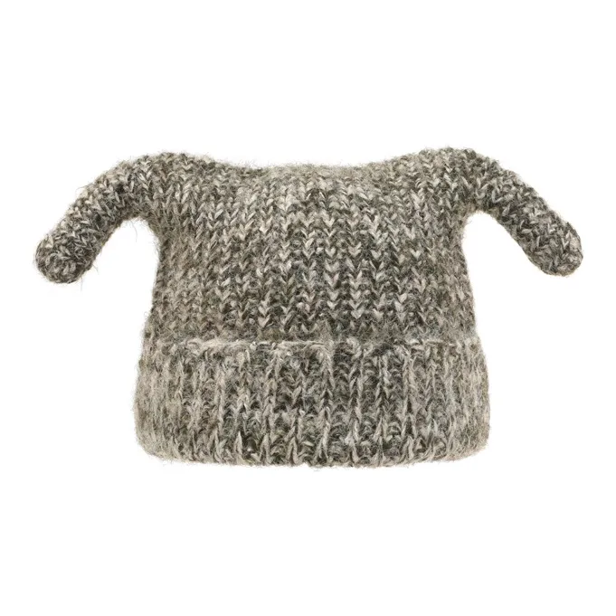 FREE RABBITⅡ Fall And Winter Sweet Style Versatile Thickened Warm Facial Slimming Beanie Unisex-4