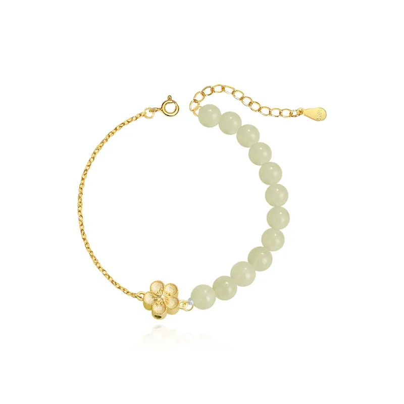 JITAIXIANG Hetian Jade Bracelets White Jade/Pale Greenish White Jade Women's-8