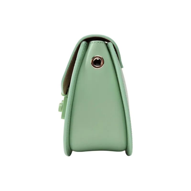 Furla Metropolis Collection Leather Crossbody Bag Shoulder Bag Small Size Women's Green-1