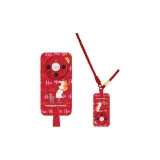 (China Red) Red Long Hanging Rope-Laughing Girl