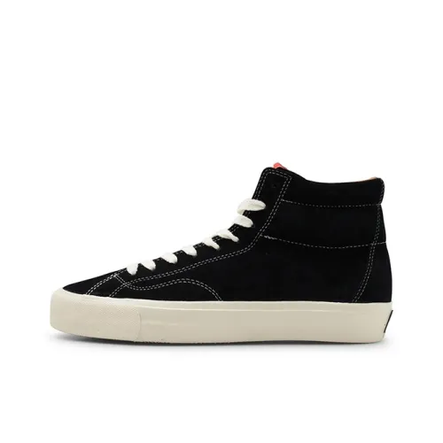 Last Resort AB Coverage Anti Slip And Wear Resistant High Top Skateboard Shoes Unisex Black White