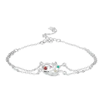MYSHINE 925 Sterling Silver Bracelets Women's