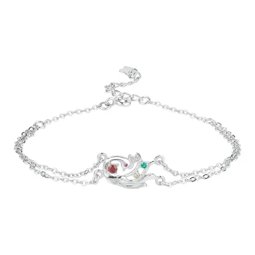 MYSHINE 925 Sterling Silver Bracelets Women's