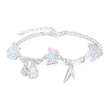Shang Qianyi S999 Fine Silver Bracelets Women's