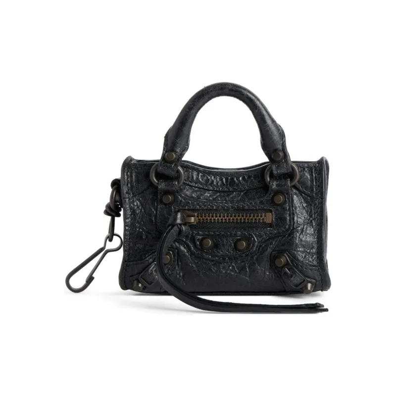 Balenciaga Arena Storico Lambskin Bag Accessory Women's Black-0