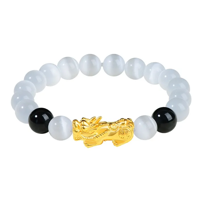 YANGENGNIAN Cat's Eye Stone Bracelets Unisex-0