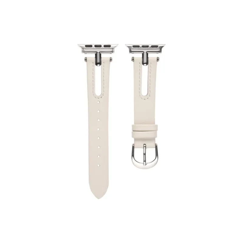 CHRROTA Watch Band Apple Compatibility Leather-3