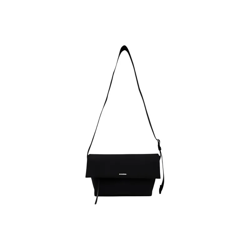 JIL SANDER Medium Utility Canvas Shoulder Bag-0