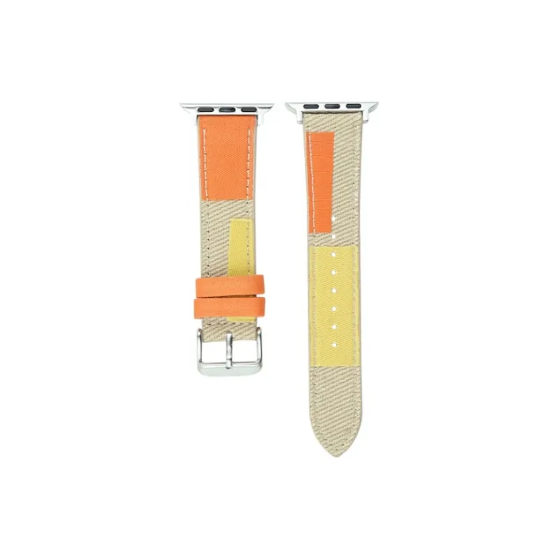 CHRROTA Watch Band Apple Compatibility Canvas Material-2