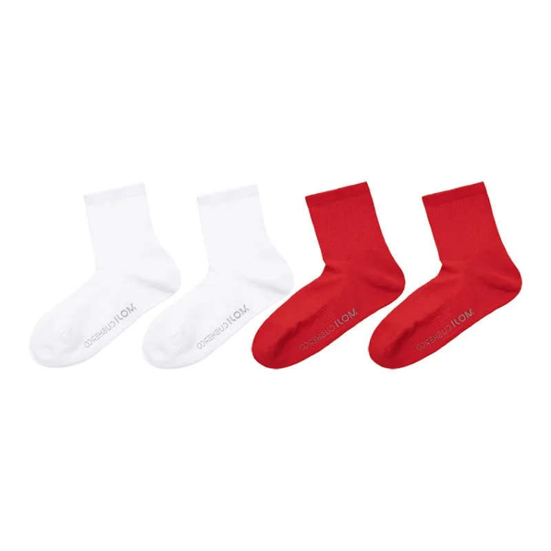 MOJICUSHERCO Mid-Calf Socks Men's Combo Set-21
