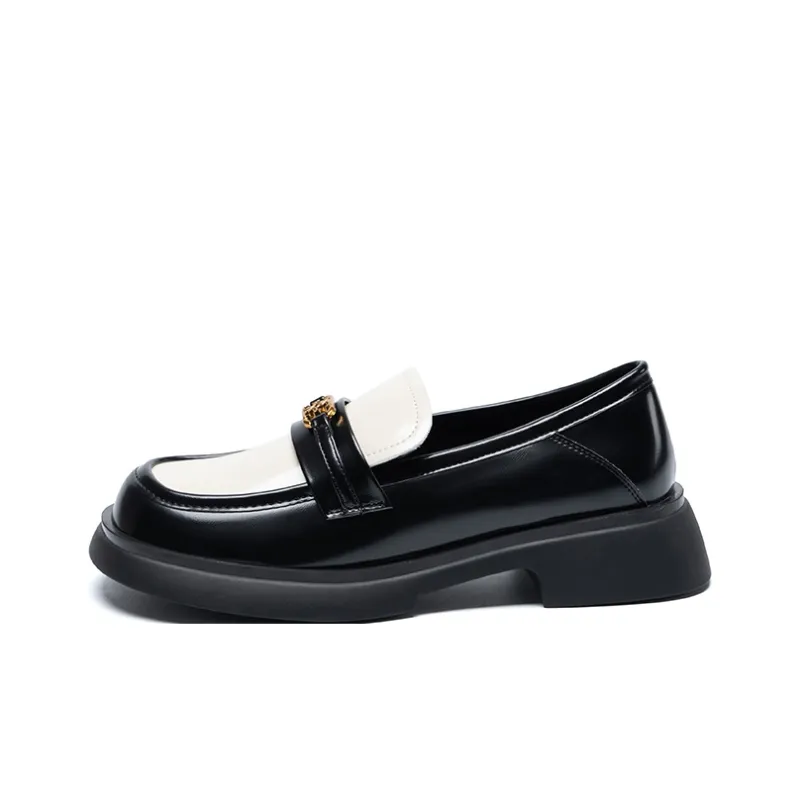 ZHR Loafers 4cm Women's Bright Black-6