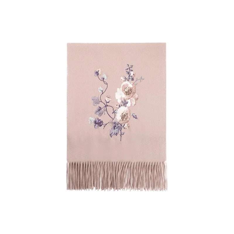 Fancet Studios 100% Sheep Wool Knit Scarves Women's-26