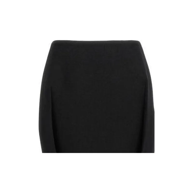PRADA Casual Long Skirts Women's Black-4