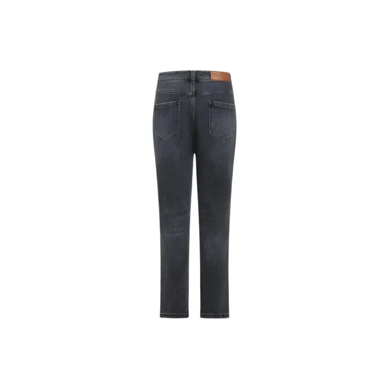 Hush Puppies Jeans Women's Black Gray-1
