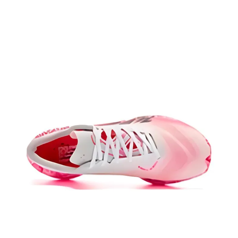 QIAODAN Flying Shadow PB4.0 Anti Slip Wear Resistant Low Top Marathon Running Shoes Women's Pink-3