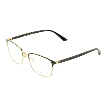 GUCCI Logo engraved Round frame Glasses