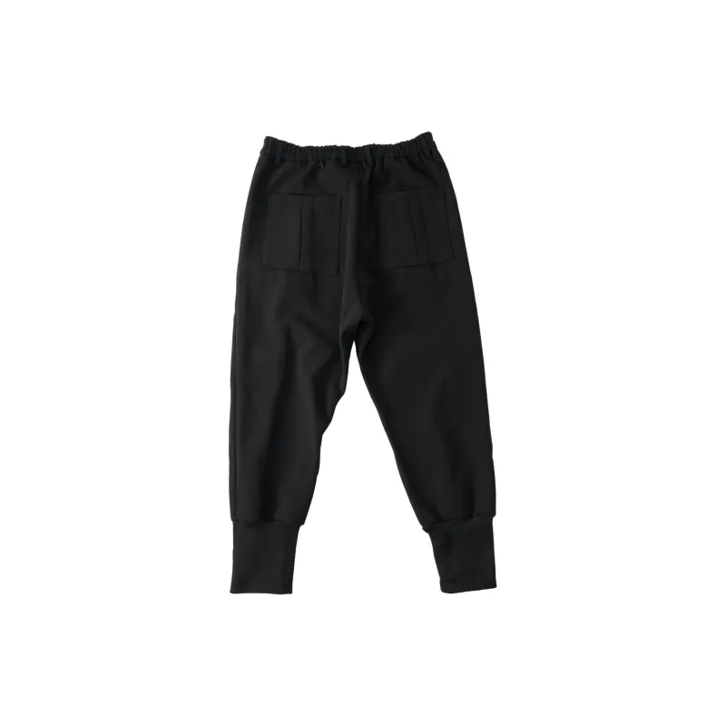 Pin Li Casual Pants Men's Black-1
