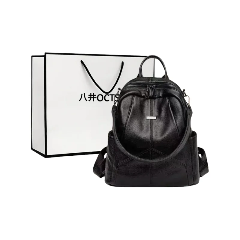 OCTSUI PU Travel Bag Backpack Regular Unisex Multicolor-8