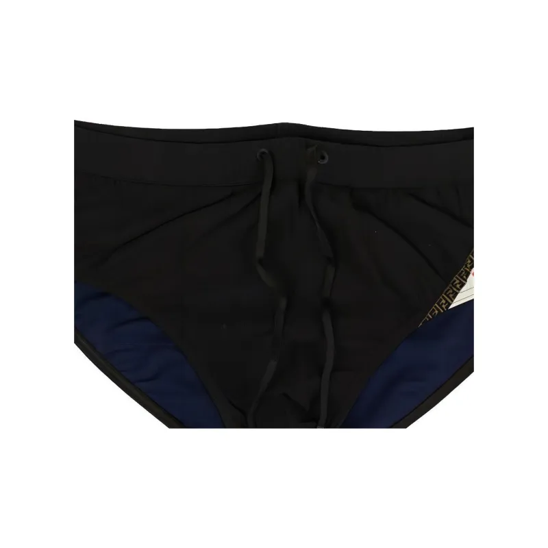 FENDI Drawstring Swim Briefs 'Navy'-1