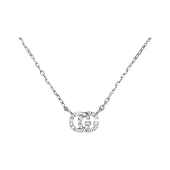 GUCCI GG Running Necklaces Women's Silver