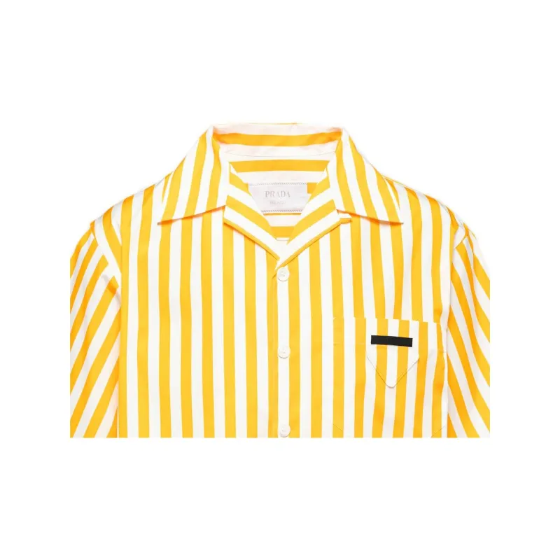 PRADA Shirts Men Yellow-3