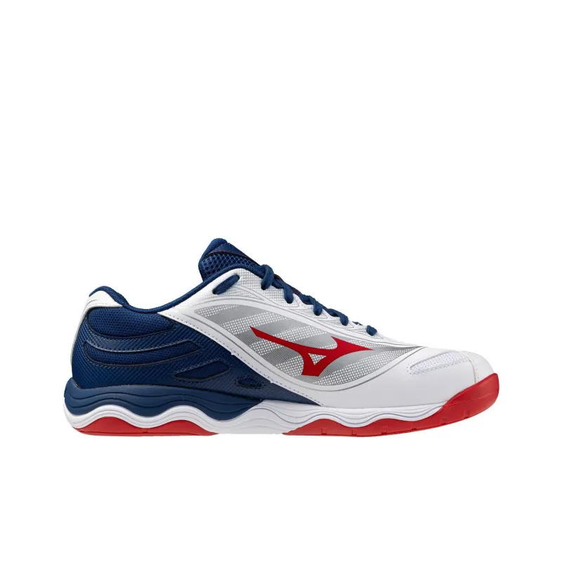 Mizuno Wave Medal 7 Wide 'White Salsa Greystone'-1