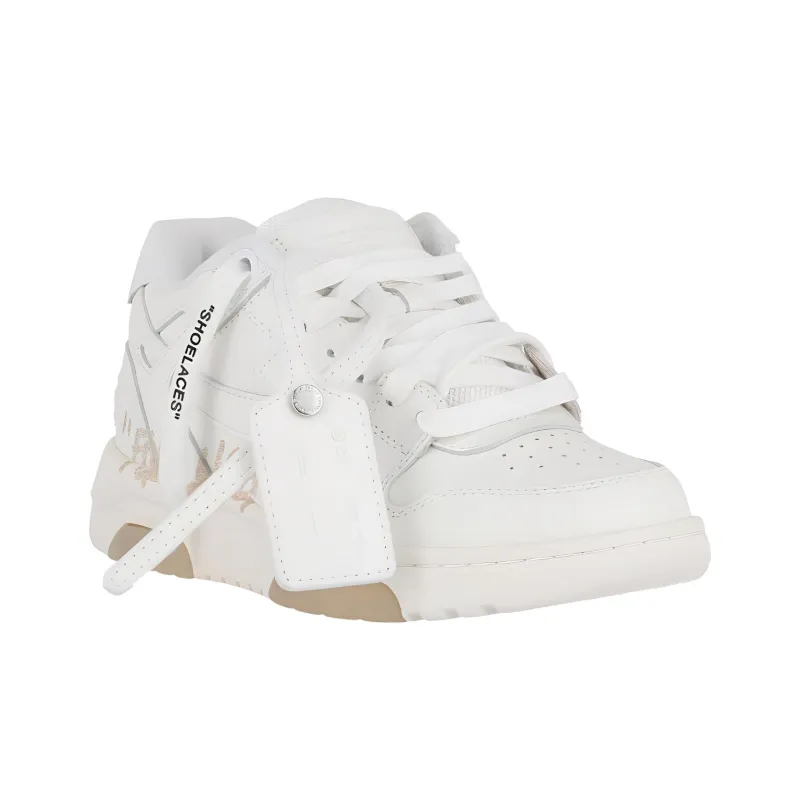 OFF WHITE Out Of Office Low Top Sneaker 'White Beige' Women's-2